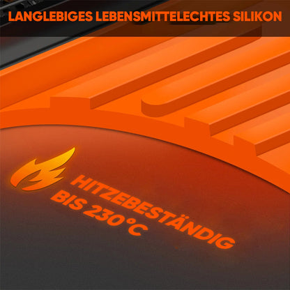 TYIIPLUS™ Silikon-Grillmatte für die Grill-Ablage – Hitzebeständiger BBQ-Werkzeug-Organizer
