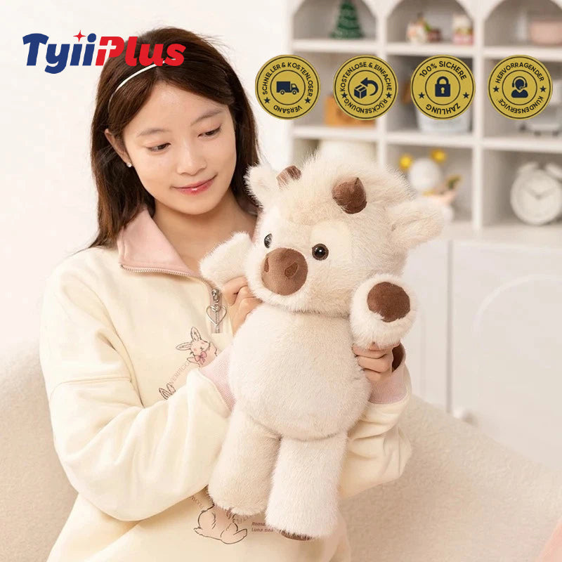 Laufende Hochlandkuh Plüschtier