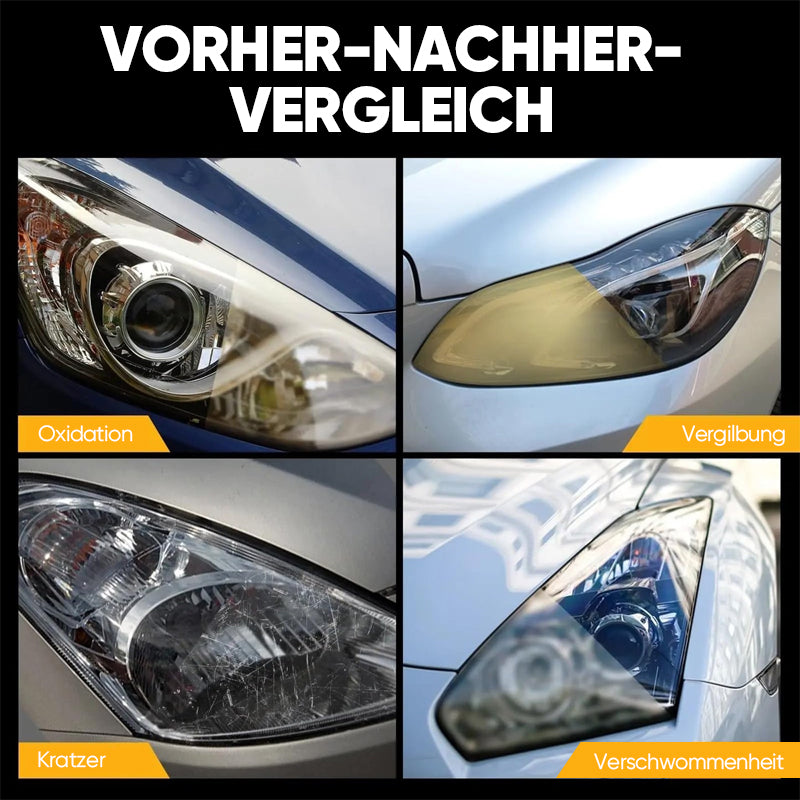 Premium 3-Stufen-Keramik-Scheinwerfer-Restaurierungsset
