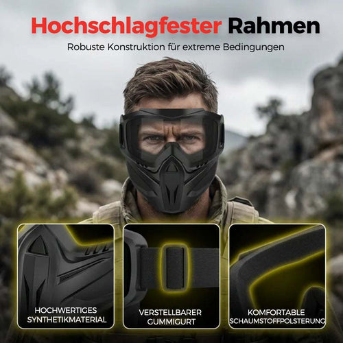 🔥Abnehmbare Vollgesichtsbrille