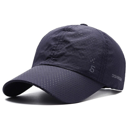 Schnell trocknende Baseballkappe mit UV-Schutz – atmungsaktiv, verstellbar, Unisex