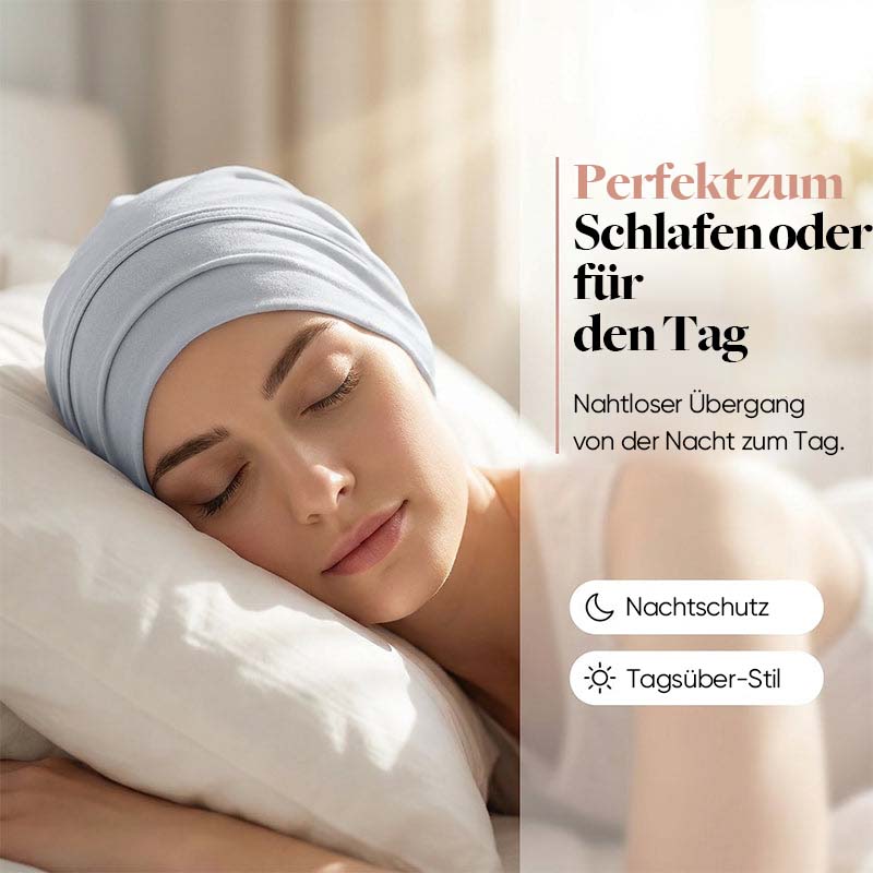 Weiche Stretch-Turbanmütze für Damen