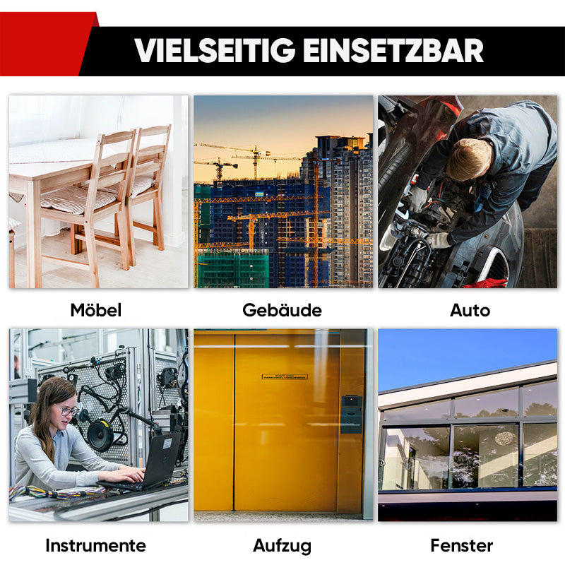 M3-M8 Elektrischer Nietpistolen-Adaptersatz