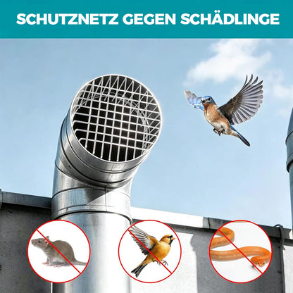 Dachrinnenschutz aus Edelstahl 304 für Rohre & Lüftungsöffnungen
