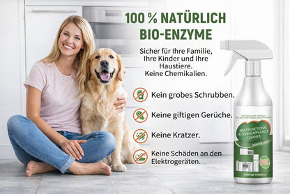 🌓🧽Enzym-Küchenreiniger – Kraftvolle Entfettung, langanhaltende Frische[🔥Neue, verbesserte Verpackung]