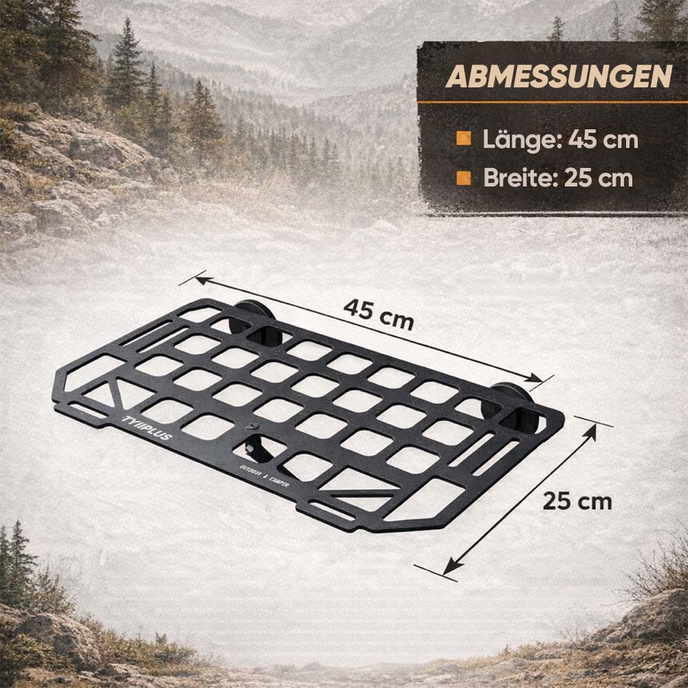 Schwerlast-Magnet-Fahrzeugseitentisch | Tragbarer Gitter-Camping-Schreibtisch