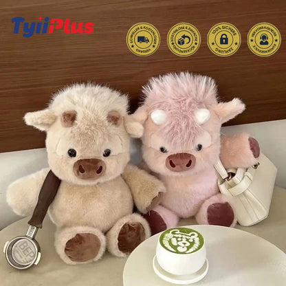 Laufende Hochlandkuh Plüschtier