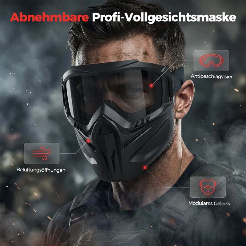 🔥Abnehmbare Vollgesichtsbrille