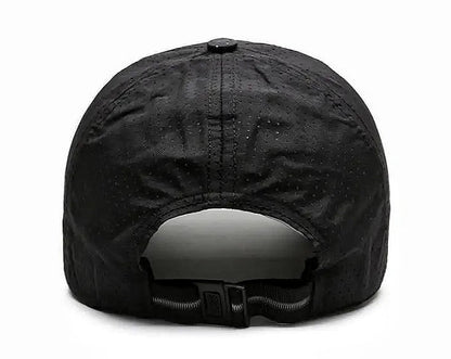 Schnell trocknende Baseballkappe mit UV-Schutz – atmungsaktiv, verstellbar, Unisex
