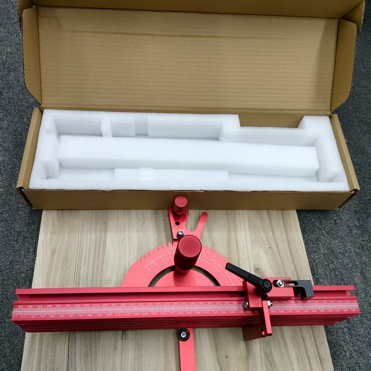 Präzisions-Gehrungslehre für Tischkreissäge