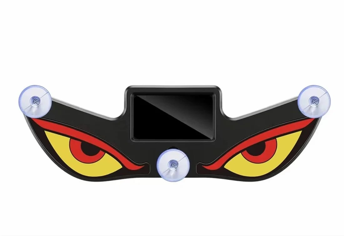 Solarenergie-Dämonenauge-LED-Autofensterleuchte