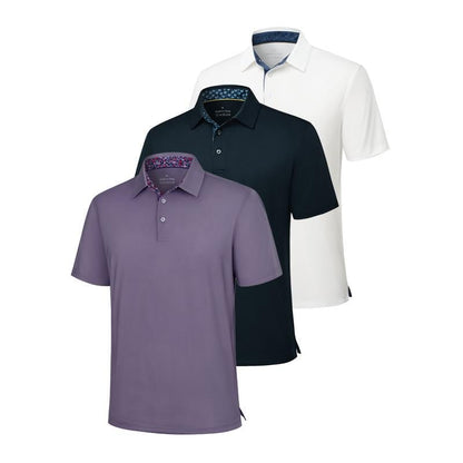👕3-teiliges Herren-Polohemd-Set