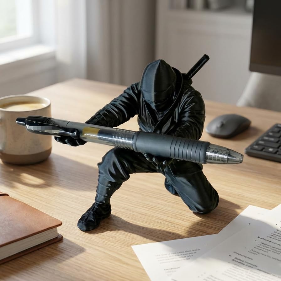 ⚔️3D-Printed Samurai Pen Holder Desk Organizer