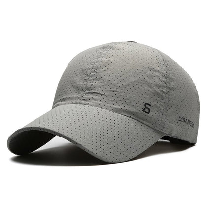 Schnell trocknende Baseballkappe mit UV-Schutz – atmungsaktiv, verstellbar, Unisex