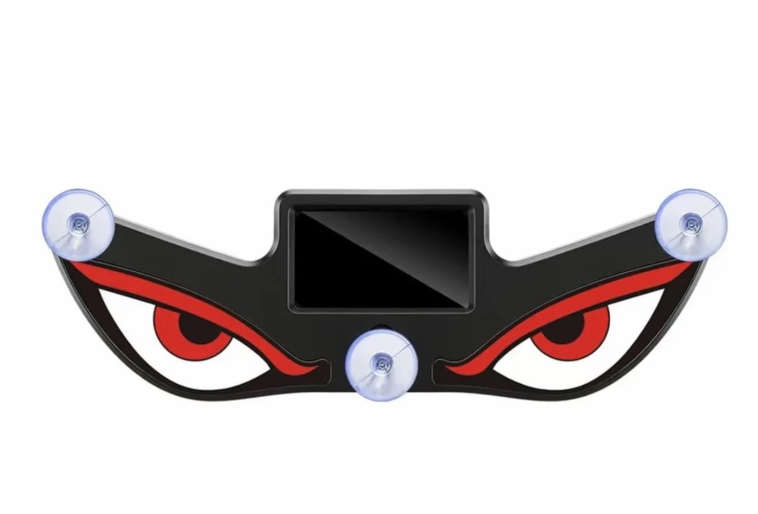 Solarenergie-Dämonenauge-LED-Autofensterleuchte