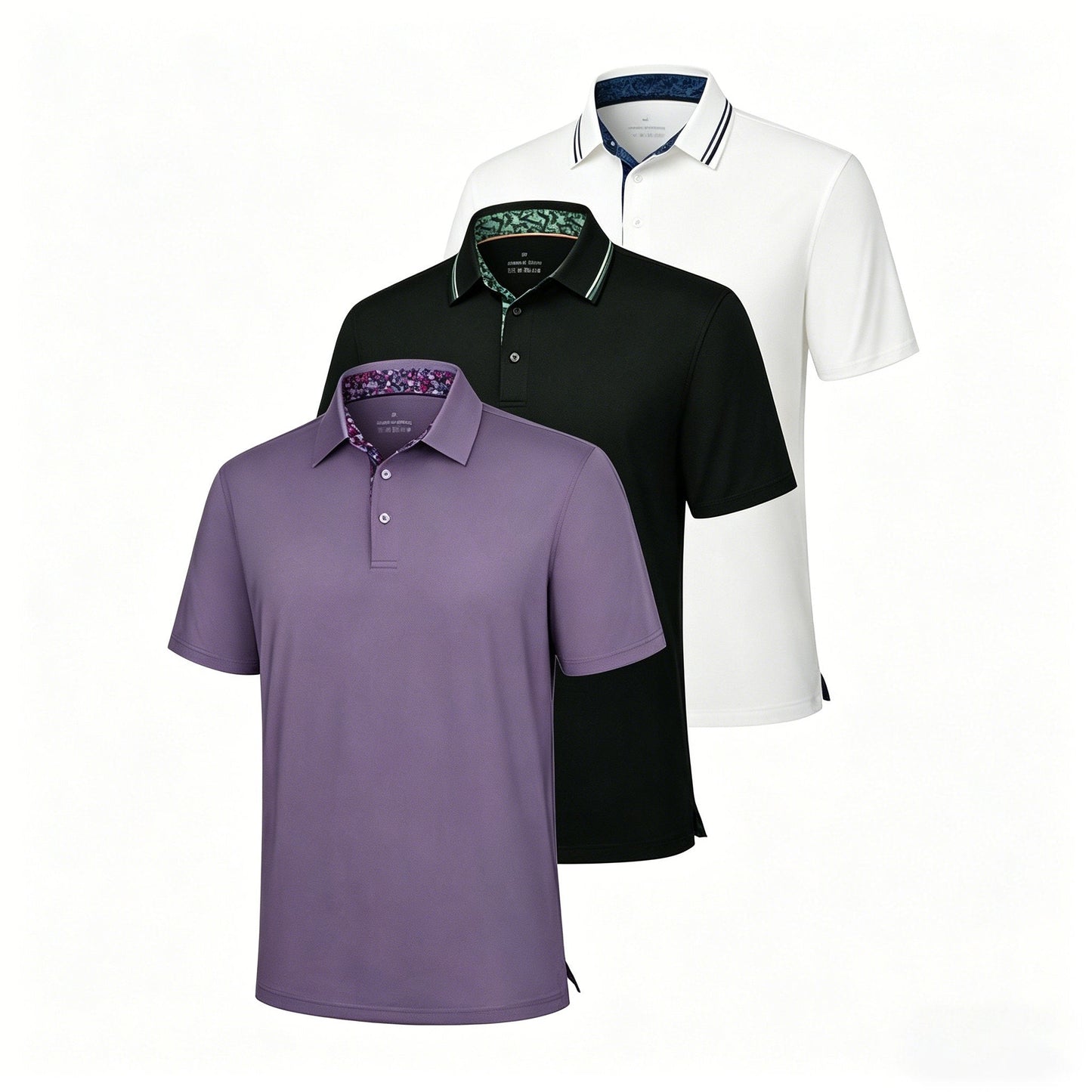👕3-teiliges Herren-Polohemd-Set