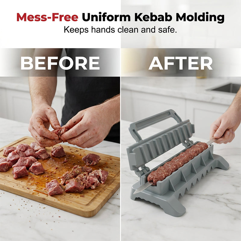 Müheloses Grill-Kebab-Gerät
