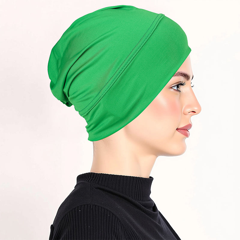 Weiche Stretch-Turbanmütze für Damen