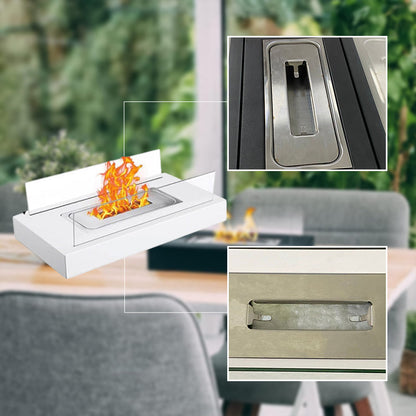 Portable Mini Ethanol Tabletop Fire Pit for Decoration